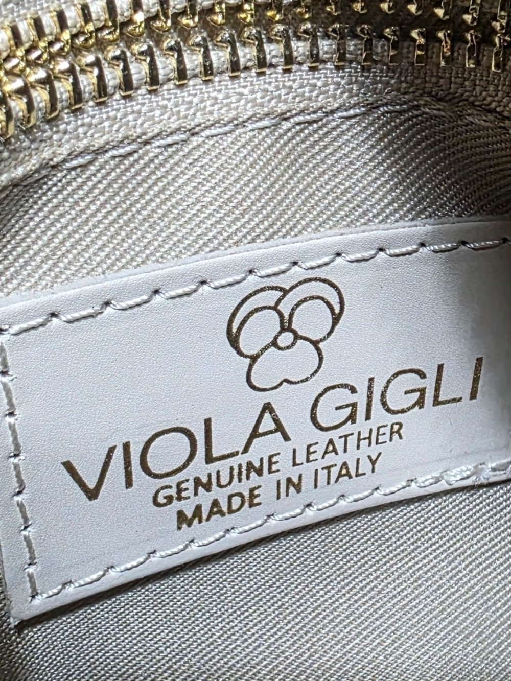Viola Gigli Genuine Leather Crossbody Bag, Made in Italy, NEW WITHOUT TAG - Picture 13 of 14